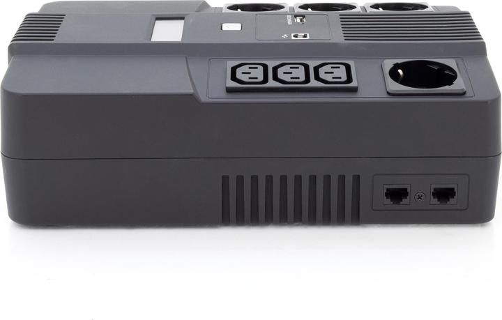 Image du produit Digitus Onduleur tout-en-un, 600VA/360W, LED x1, 4x CEE 7/7,3x IEC C13, USB (600 VA, 360 W)