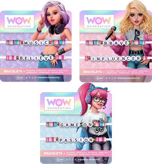 Produktbild Kids Licensing Wow Generation Armband ass (Kunststoff)