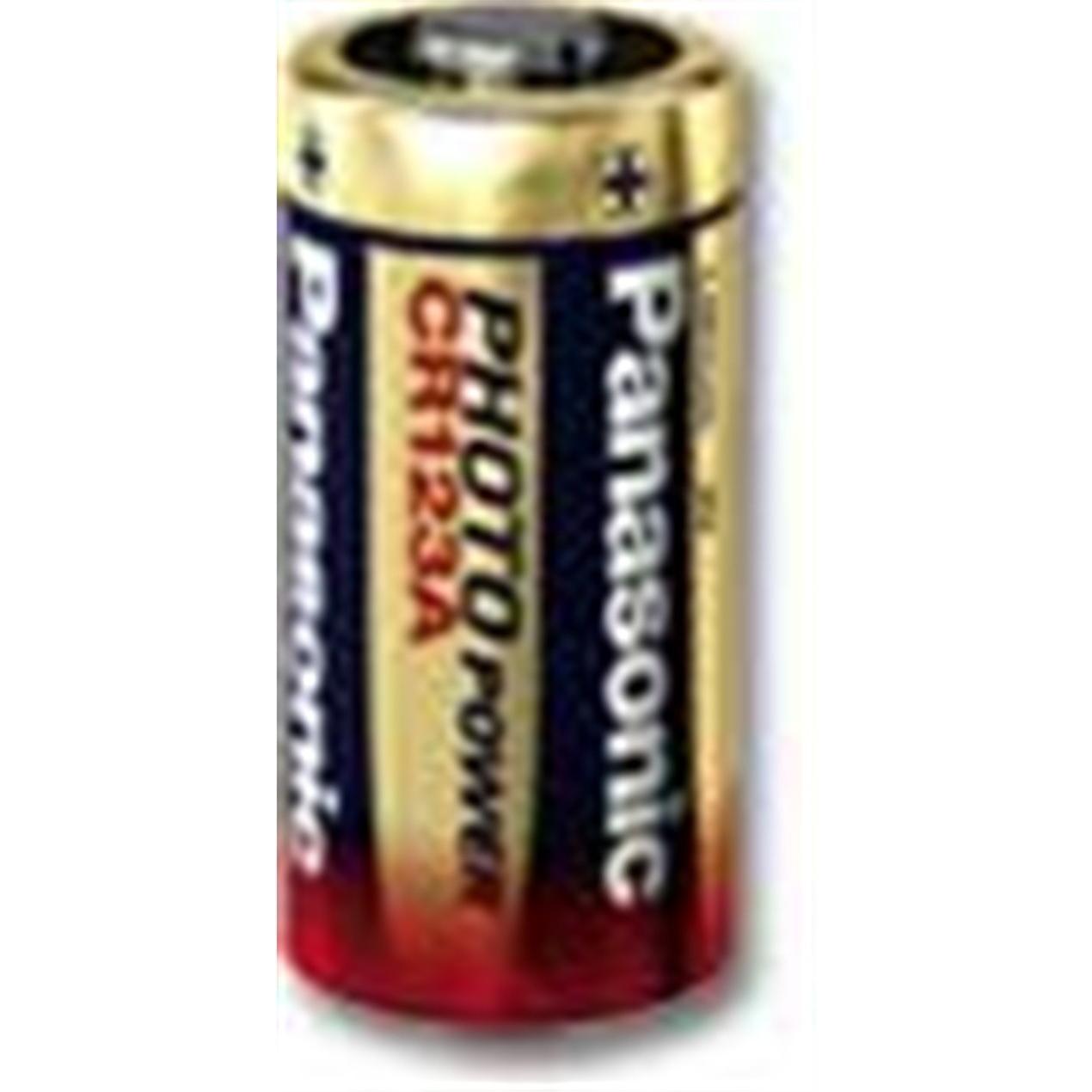 Panasonic Foto Litio CR123 (2 pz., CR123A, 1400 mAh), Batterie + pile