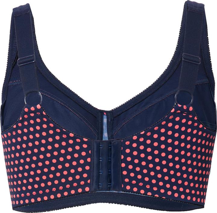 Immagine prodotto Ulla Popken Reggiseno sostenitivo senza ferretto con design a pois e coppa C-F (110 C)