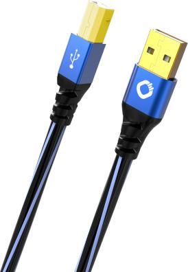 Immagine prodotto Oehlbach Cavo di collegamento USB 2.0 A/B "USB Plus B" 7,50 m (7.50 m, USB 2.0, 2.50 W)