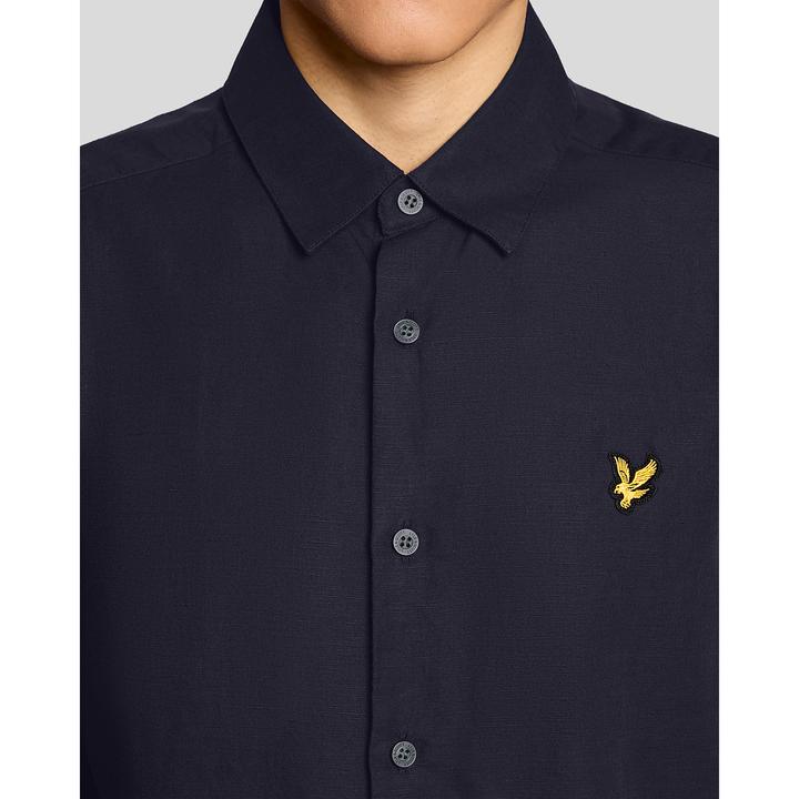 Produktbild Lyle and Scott Hemd aus Leinenmischgewebe (L)