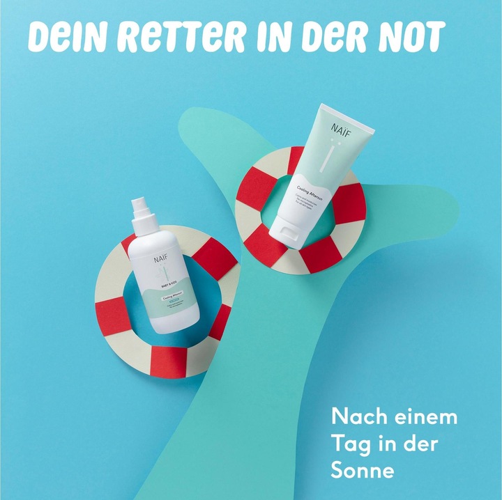 Immagine prodotto Naïf Näif Baby & Kids Spray Doposole Senza Profumo 175ml (Getto vaporizzato, 175 ml)