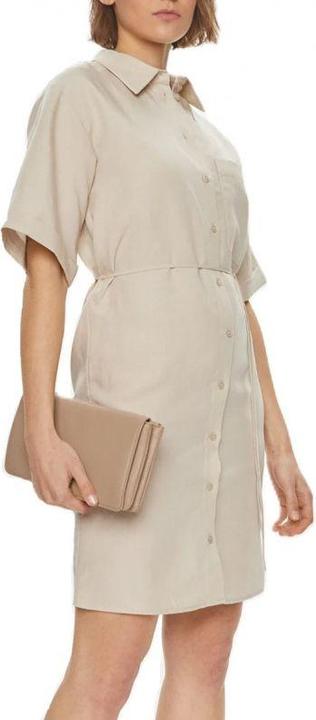 Image du produit Calvin Klein Hemdkleid aus Leinenmischung (36)