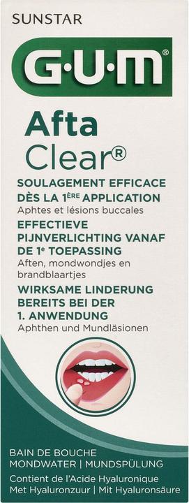 Immagine prodotto GUM SUNSTAR AftaClear Mundspülung (120 ml, Collutorio)