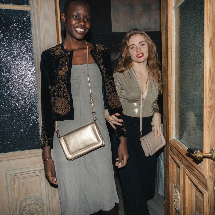 Actual product image Expatrié Zoe Small Shoulder Bag