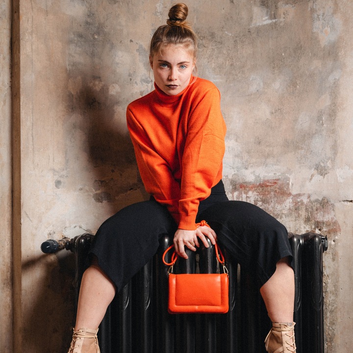 Actual product image Expatrié Zoe Small Shoulder Bag