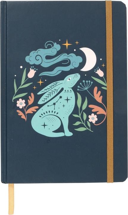 Produktbild Something Different Notizbuch Midnight Hare A5 (A5, Liniert, Harter Einband)