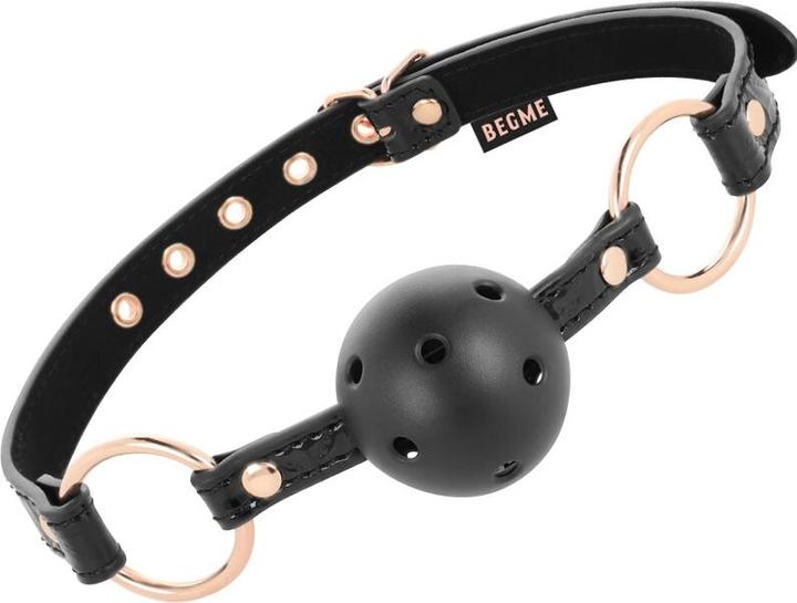 Produktbild Begme Black Edition Ball Gag Vegan Leather