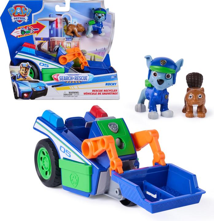 Image du produit Spin Master Paw Patrol Search And Rescue Vehicle Rocky