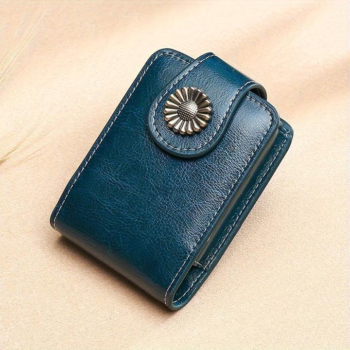 Produktbild Only-Bags.Store Modische Mini-Makeup-Tasche, tragbares Makeup-Etui mit Spiegel und Lippenstift-Fach