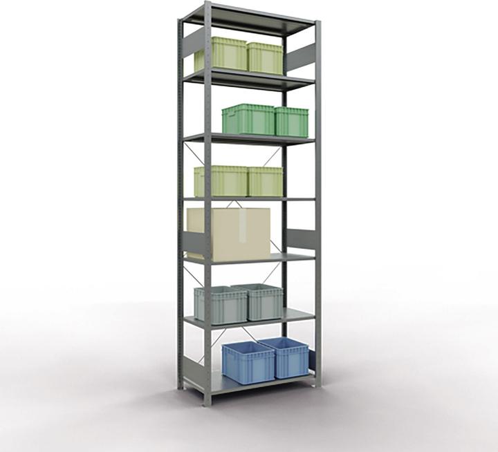 Actual product image Schulte Lagertechnik MULTIplus150 basic racking system with cross braces