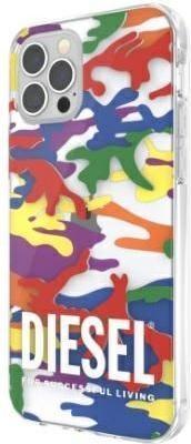 Produktbild Diesel Clear Case Pride Camo AOP iPhone 12 Pro Max multikolor/colorful 44333 (Apple iPhone 12 Pro Max)