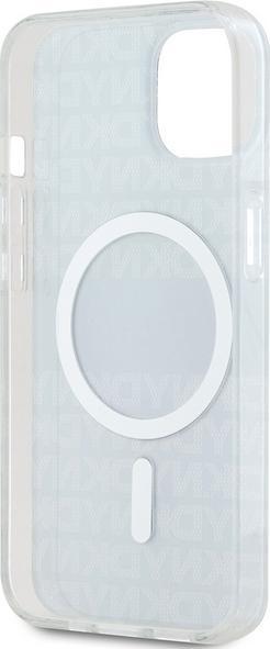 Actual product image DKNY DKHMP15MHRHSEK iPhone 15 Plus / 14 Plus 6.7" czarny/black hardcase IML Mono & Stripe MagSafe (Apple iPhone 14 Plus, Apple iPhone 15 Plus)