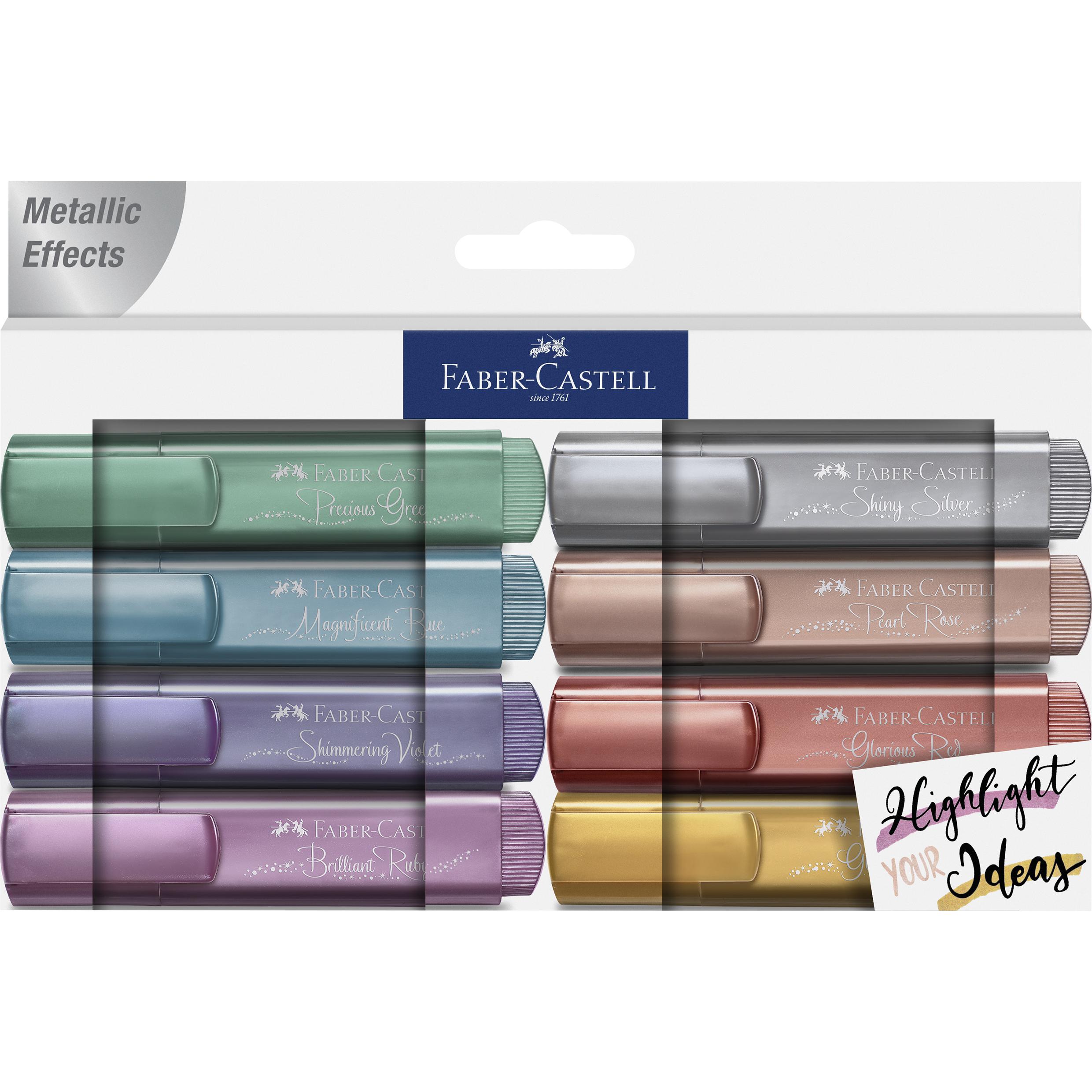 Faber-Castell, Marker, Textmarker Textliner 46 (Mehrfarbig, 5 mm, 8 x)