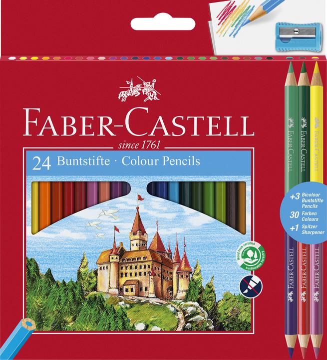 Produktbild Faber-Castell Buntstifte (Mehrfarbig, 24 x)