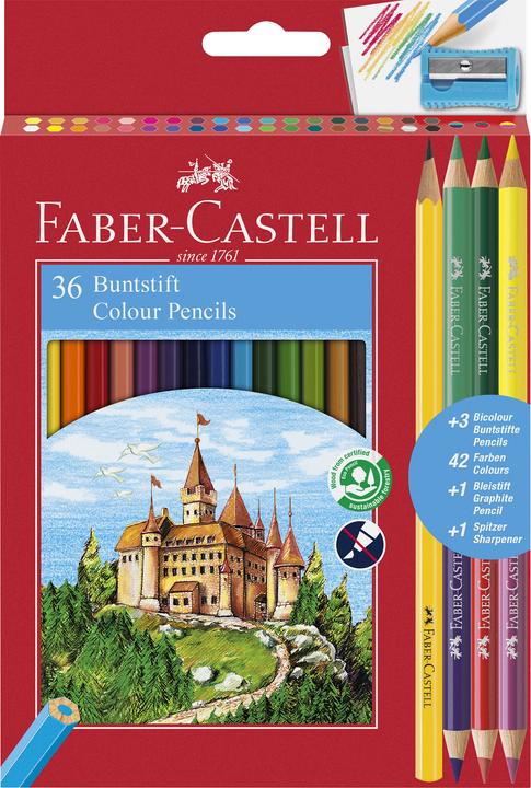 Produktbild Faber-Castell Buntstifte ECO (Mehrfarbig, 36 x)