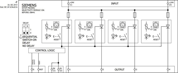 Produktbild Siemens Elektronische Sicherung 6EP196