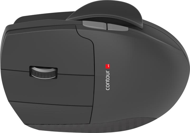 Actual product image Contour UniMouse wired left-handed black (Cable)