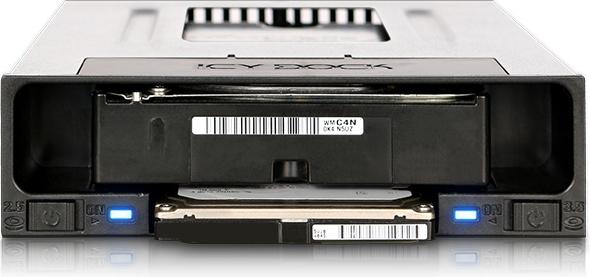 Produktbild Icy Dock flexiDOCK MB795SP-B - Gehäuse für Speicherlaufwerke - 2.5 in, 3.5 in (6.4 cm, 8.9 cm)