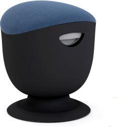 Up Up Seul ergonomic balance stool Black, D47 Blue fabric