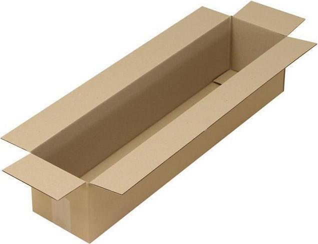 Transpak Faltkarton 1-wellig Masse 700x150x150mm Qualität 1.30 B braun braun (20 x)