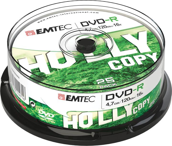 Emtec DVD - R 16x, 25 (1 x)
