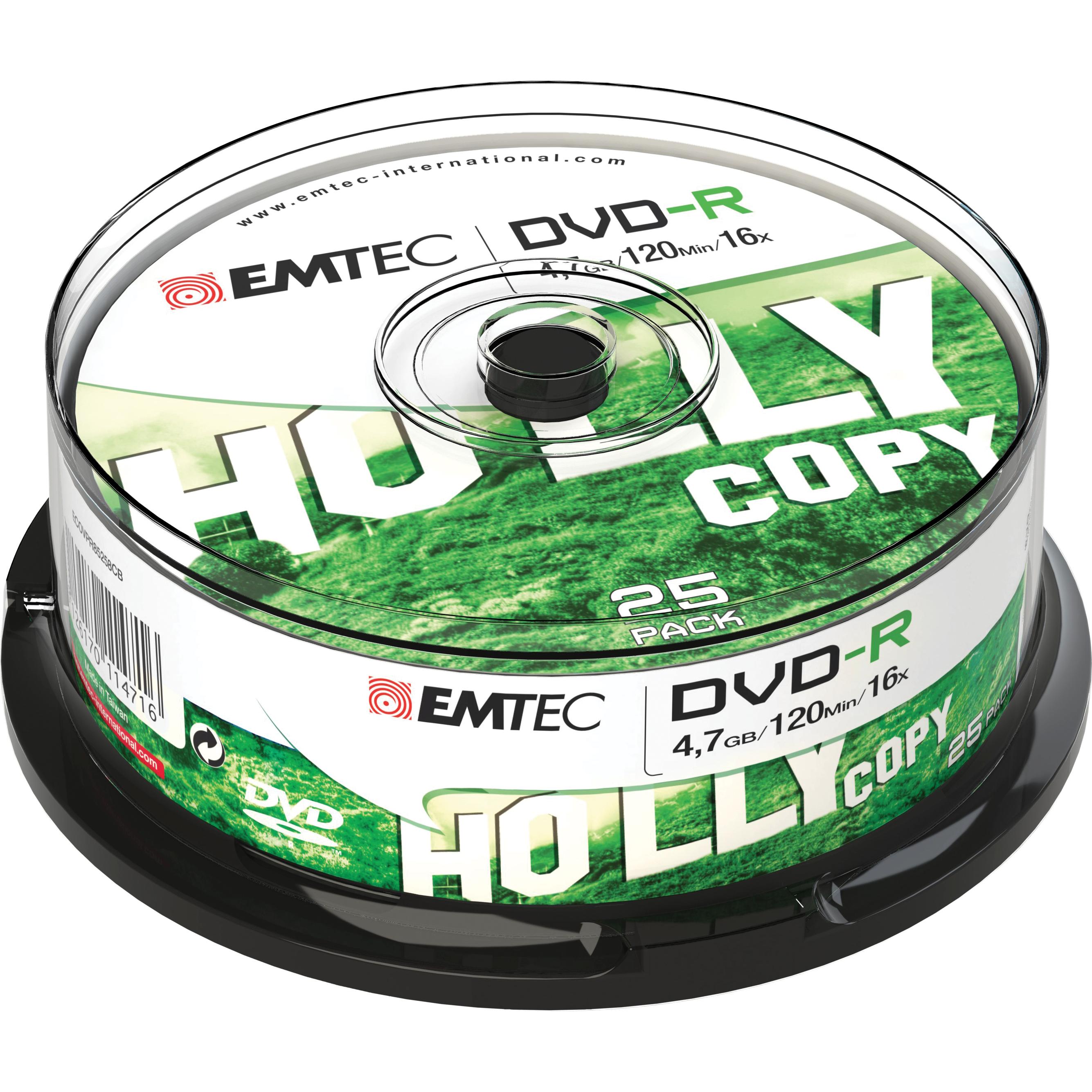 Thumbnail - Emtec DVD - R (1 x), Optischer Datenträger