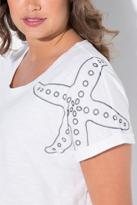 Immagine prodotto Laurasøn T-shirt con scollo a girocollo e mezze maniche (42)
