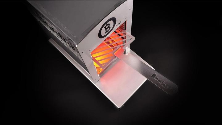 Actual product image Beefer One Chef indoor gas grill - 800 degree top heat grill