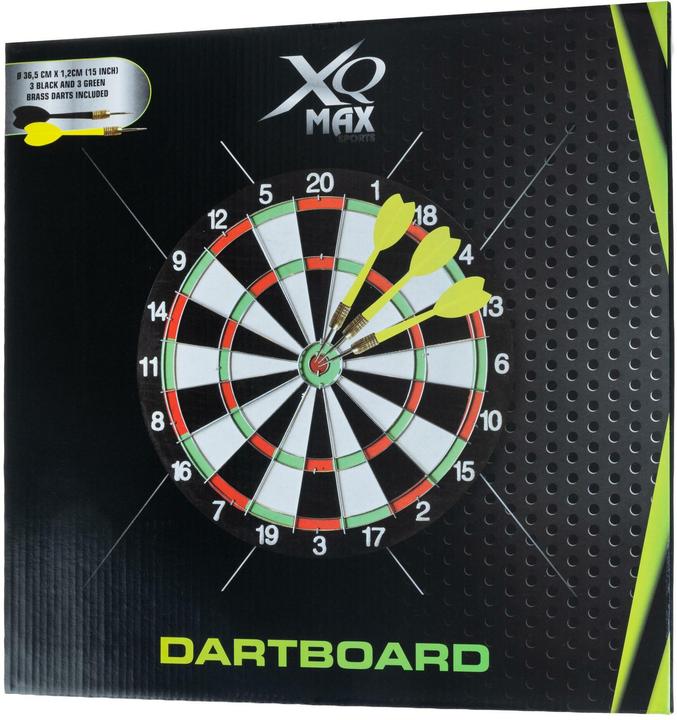 Image du produit XQ Max Cible de fléchettes avec 6 flèches