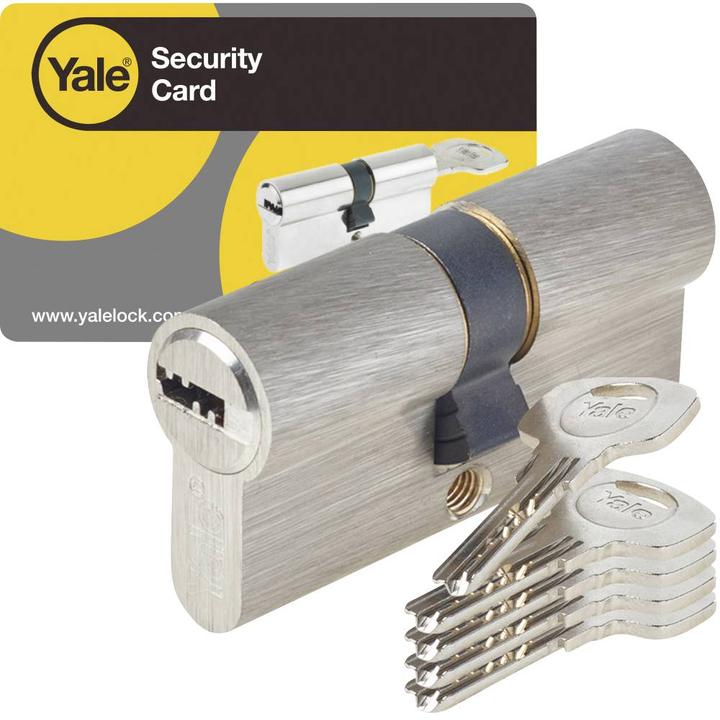 Productafbeelding Yale Profiel dubbele cilinder serie 1000, buiten/binnenmaat: 31/31 mm (Profiel dubbele cilinder)