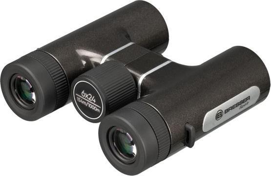 Image du produit Bresser Verrekijker - Spirit 6 x 24 - Zwart - Licht en Compact - Ruim Gezichtsveld - (6x, 24 mm)