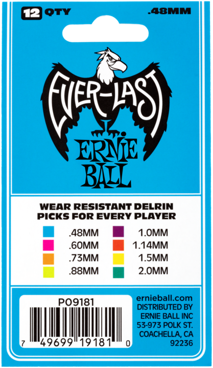 Image du produit Ernie Ball Everlast (12 x, 0.48 mm)