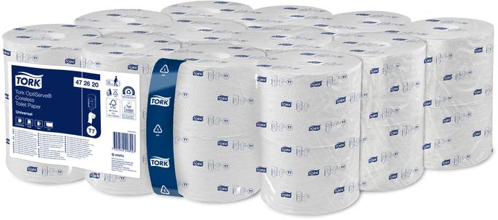 Produktbild Tork Toilettenpapier T7-System 472620 Anzahl der Lagen: 1 lagig 24 St. (24 Stk.)