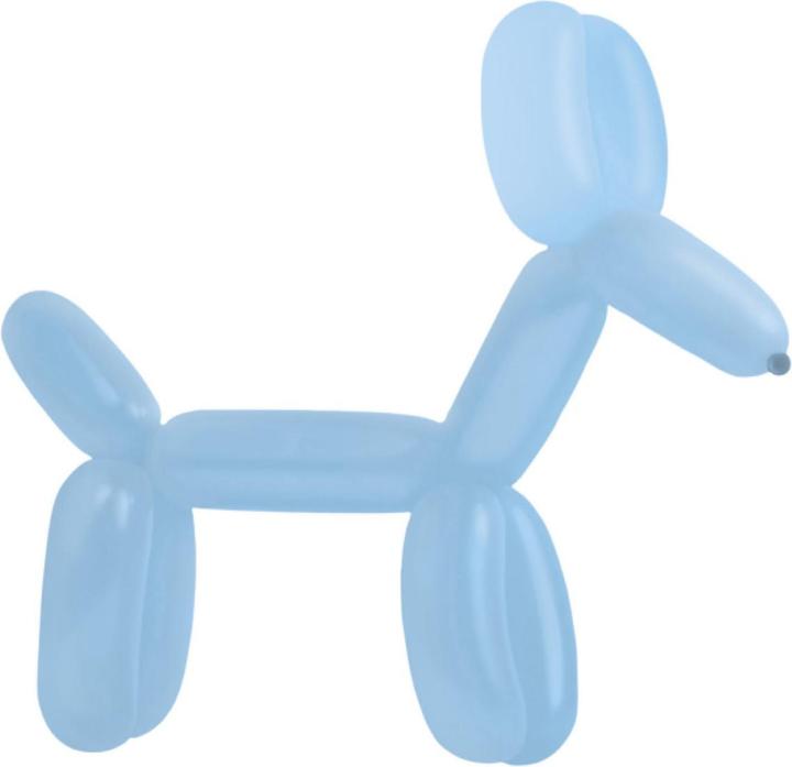 Produktbild Amscan Ballon de modelage E260 - Bleu pastel (1x)
