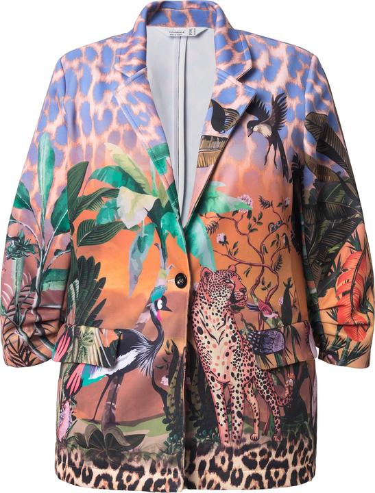 Produktbild Miamoda Scuba-Blazer, Classic Fit, Safari-Druck (50)