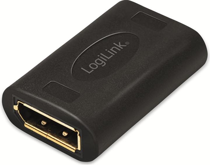 Produktbild LogiLink DisplayPort Adapter, DP Kupplung (4.08 cm)