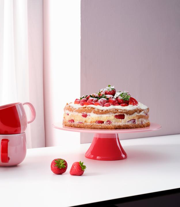 Produktbild ASA Selection grande Tortenplatte strawberry smoothie Ø 29 cm