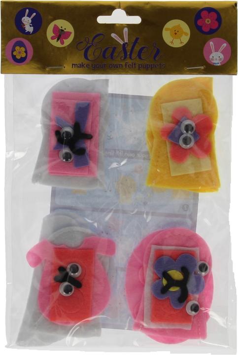 Actual product image Wins Holland Do-it-yourself finger puppets Easter, 4pcs.