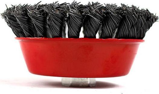 Produktbild Silver Drahtbürste für Schleifmaschine 125mm M14 (10345)