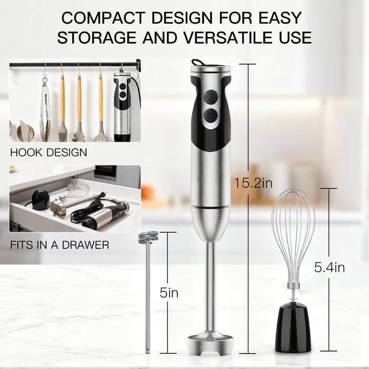 Actual product image Megawise 3-in-1 Stabmixer