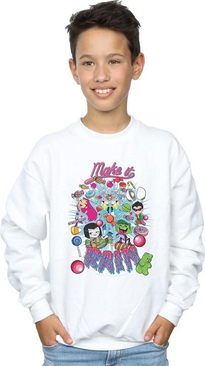 Image du produit - Sweat TEEN TITANS GO MAKE IT RAIN - Garçon (128)