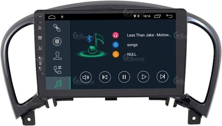 Image du produit JFSound Système d'infotainment Android GPS Bluetooth WiFi DAB USB à écran tactile personnalisé (Voiture Android)