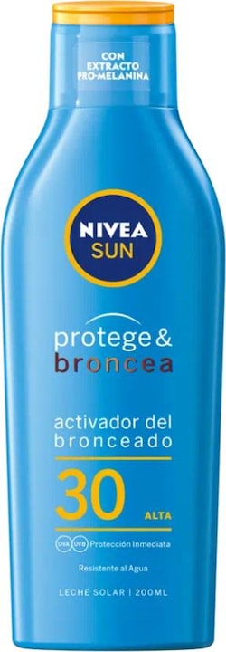 Produktbild NIVEA SUN PROTEGE&BRONCEA leche SPF30 200 ml (Sonnenmilch, SPF 30, 200 ml)
