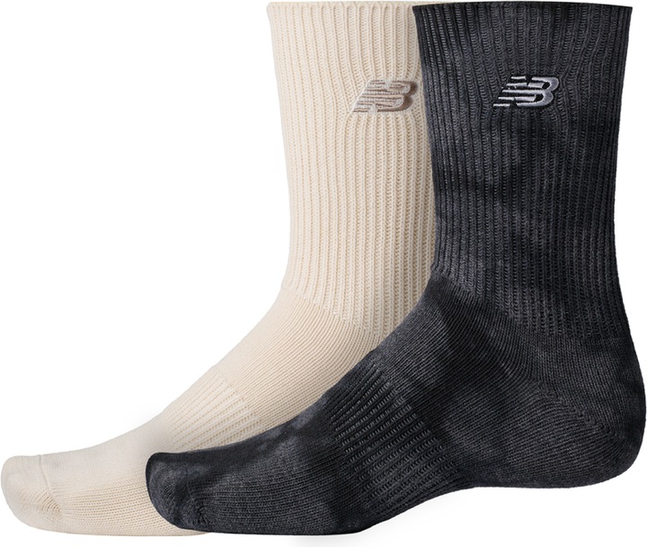 Immagine prodotto New Balance Calzini a coste per il polpaccio medio, confezione da 2 pezzi (Confezione da 2, S)