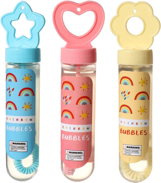 Actual product image Roost Rainbow Bubbles soap bubbles, assorted
