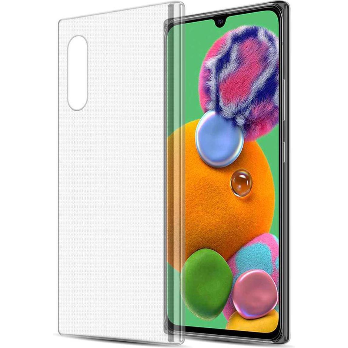 Cadorabo TPU Ultra Slim AIR Cover (Samsung Galaxy A90 5G), Smartphone Hülle, Transparent