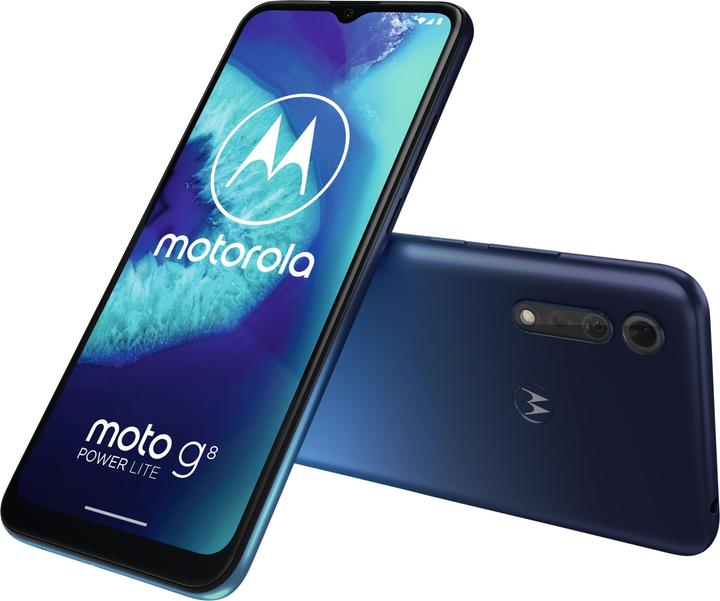 Produktbild Motorola Moto G8 Power Lite (64 GB, Royal Blue, 6.50", Dual SIM, 4G)