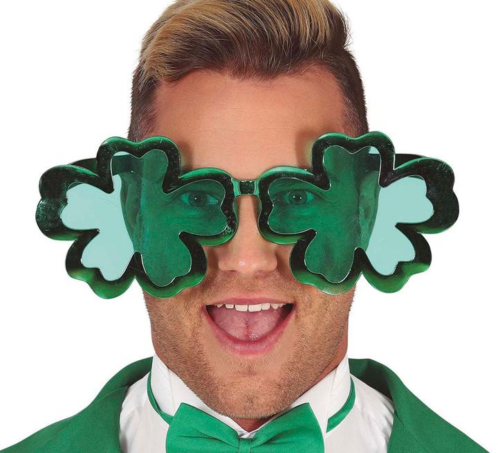 Produktbild Fiesta St. Patrick's Day Kleeblatt Brille XXL